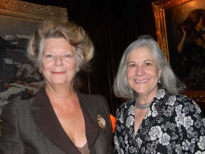 Jane Lahr and Literary Partner Lyn Delli Quadri
