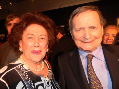 Lucy Jarvis and Byron Janis