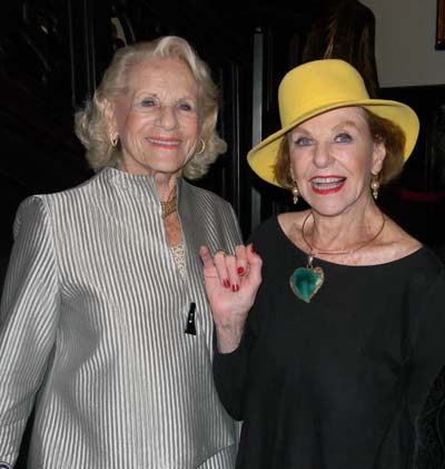Sylvia Atkins and Joan Copeland