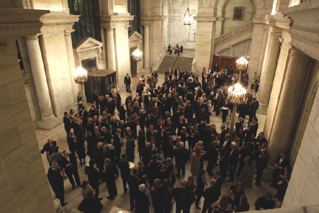 Municipal Art Society of New York  2009 Gala Event. Photo by: Steven Tucker 