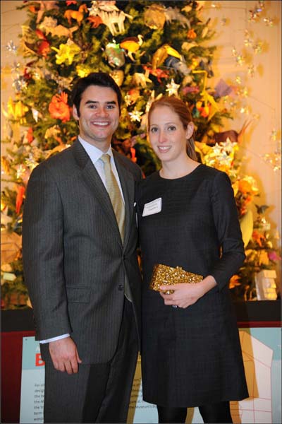 Steering Committee members Sloan and Katherine Saunders  AMNH\R. Mickens