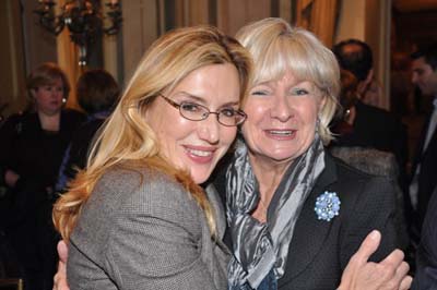 Honoree I. Dolly Lenz and Veronica Kelly