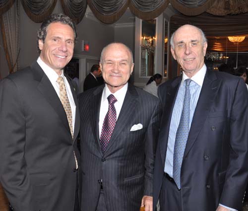 Andrew M. Cuomo, Raymond W. Kelly & Robert J. McGuire. Photo by:  &nbsp;Howard Wechsler&nbsp;  