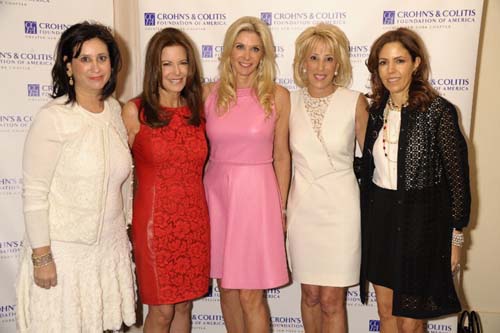 Elyse Newhouse, Ellen Crown, Michelle Swarzman, Michele Sweetwood, Carolyn Rowan. Photo by Rob Rich � 2013 robwayne1@aol.com 
