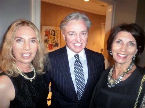 Lauren Lawrence, Geoffrey Bradfield&nbsp;and Pamela Fiori.  Photo y:  Gregory Speck