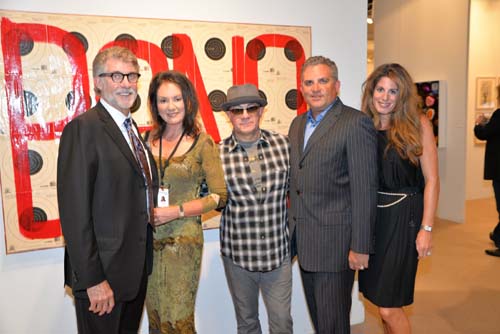 Tom Kivisto, Anna Hollinger, Bernie Taupin, Nick Korniloff, Pamela Cohen.  Photo by:  Annie Watt