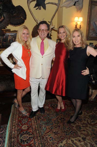 Leesa Rowland, Gregory Speck, Consuelo Vanderbilt Costin, and Lauren&nbsp;Lawrence.  Photo by:  Owen Hoffmann/PatrickMcMullan.com