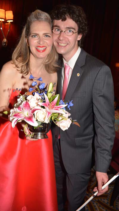 Alix Astir and Charles-Edouard CATHERINE.  Photo by:  Rose Billings/Blacktiemagazine.com
