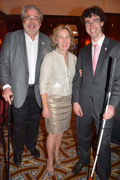 Eduardo da Cruz,MD,Dr. Michelle de LaMothe,and Charles-Edouard Catherine, Executive Director Surgeons of Hope Foundation.  Photo by:  Rose Billings/Blacktiemagazine.com