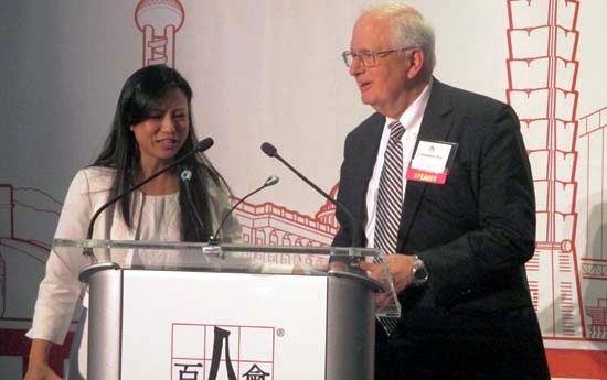 Holly Chang, Acting Executive Director, Committee of 100,The Honorable Stapleton Roy, 5th U.S. Ambassador to China and Founding Director Emeeritus, Kissinger Institute on China and the United States.