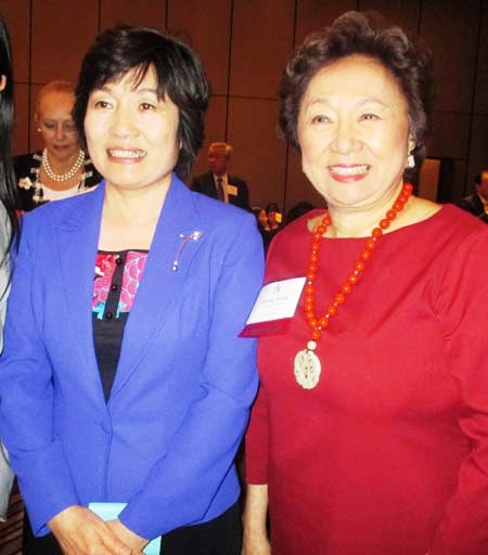 Ambassador Zhang Quiye, Chinese Consulate in New York,  Shirley Young 