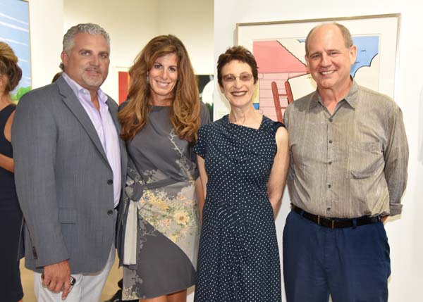 Nick Korniloff, Pamela Cohen, Terrie Sultan and Christopher French.  Photo by:  Annie Watt
