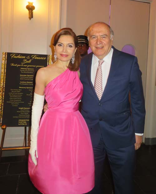 Philanthropist Jean Shafiroff and Martin Shafiroff, Vice Chairman, Global Wealth Management, Stifel Financial Corp. Photo by: Joyce Brooks/Blacktiemagazine.com