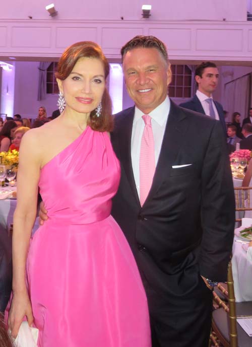 Philanthropist Jean Shafiroff and Ronald J. Kruszewski, Chairman of the Board,& CEO, Stifel Financial Corp. Photo by: Joyce Brooks/Blacktiemagazine.com