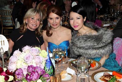 Sharon Bush, Jean Shafiroff, Chiu-Ti Jansen&nbsp;&nbsp;Photo by: � Patrick McMullan