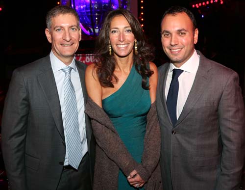  UJA-Federation of New York�s Downtown Event Chairs Marty Burger,  Lisa Silverstein, and Ben Shaoul Photo by:   Michael Priest Photography