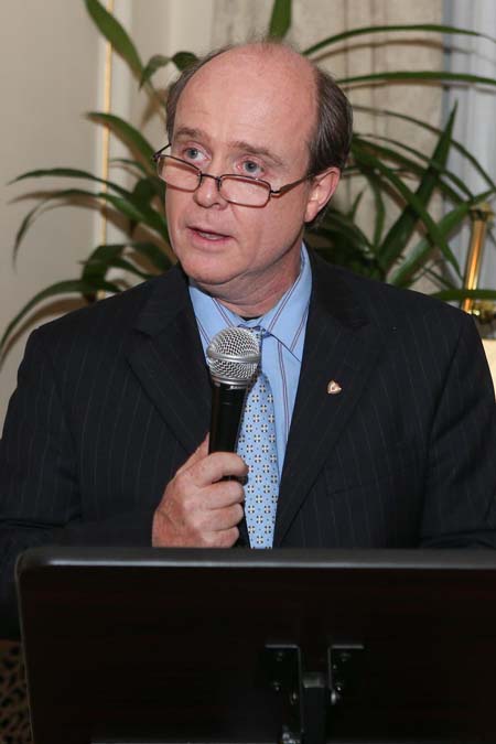 Hilary Beirne Chairman addressing the audience&nbsp;