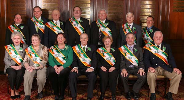 Fourteen aides to the Grand Marshal for the 2014