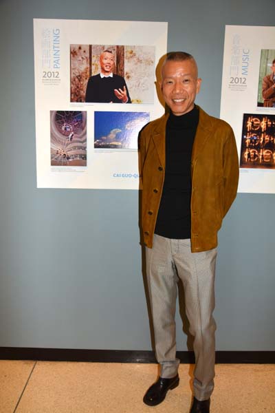 Cai Guo-Qiang.  photo by:  rose billings/blacktiemagazine.com