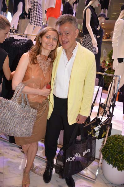 Irvina Serrano and Andre Serrano, artist, photographer.  Photo by:  Rose Billings/Blacktiemagazine.com
