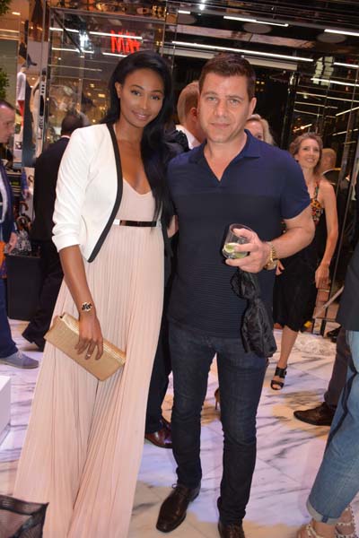 Nana Meriwether Miss USA 2012 and Tom Murro.  Photo by:  Rose Billings/Blacktiemagazine.com