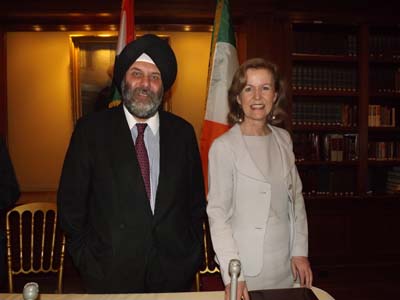 Ambassador Manjeev Singh Puri,&nbsp;Ambassador Anne Anderson 