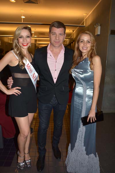 &nbsp;Kira Kazantsev, Miss NYC,  Tom Murray  and Julianne Michelle.  Photo by:  Rose Billings/Blacktiemagazine.com