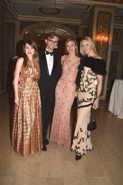 &nbsp;Kane Edwards, Cole Rumbough, Kiera Rumbough and Leah Rumbough.  photo by:  rose billings/blacktiemagazine.com