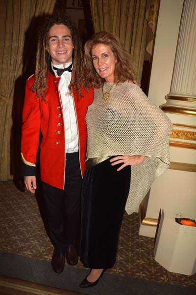 Morgan O'Connor and Mom.  photo by:  rose billings/blacktiemagazine.com