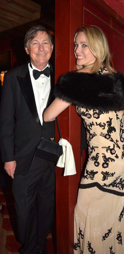 &nbsp;Stanley and Leah Rumbough.  photo by:  rose billings/blacktiemagazine.com