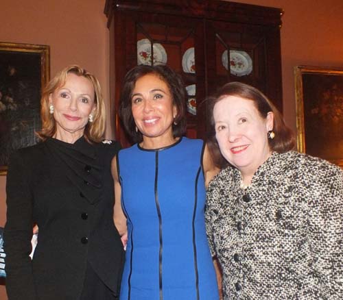 Chair book Event, Ronnie Perl, Judge Jeanine Pirro, President WNRC, Catherine Lenihan