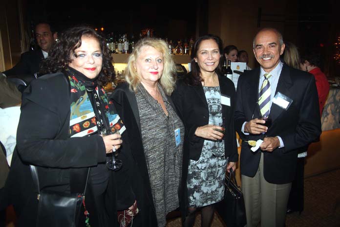 Margo Lazaro with United&nbsp;Nations, Elizabeth Stern, Founder and President, Global Giving Advisors, Carlos Taborda 