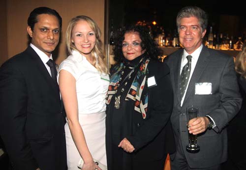 Margo Lazaro&nbsp;with Celebrity Architects Stephen Valentines
