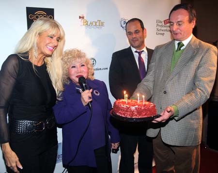 Debra Pirolo, Birthday celebrant, Gloria T. Cressler, Kenneth McClure & Gerry Mckeon