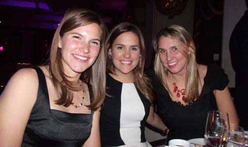Dana&nbsp;Vielmetti, Corinn Reinhard, Christina Kiernan.  photo by:  blacktiemagazine/GMK
