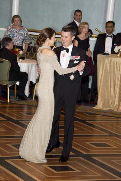 Their Royal Highnesses Crown Prince Frederik and 