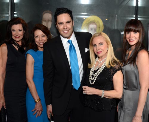 Betty Hrncir, Margaret&nbsp;I.&nbsp;Cuomo, M.D. Blue Cure Founder Gabe Canales, Co-Chair Carolyn Farb, Harlan Hrnci. Photo by: Roswitha Volgerr