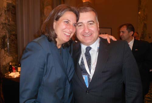 Dr. Brends Shaffer, Visiting Researcher, Center for Eurasian Russian and East European Studies, Georgetown University.Ambassador Elin Suleymanov, Embassy of the Republic of Azerbaijan 