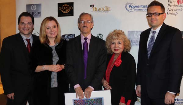 Bill Lee Lanndis, Sabina Klimek Trade Commissioner of Poland, Artist Henry Soto,