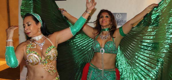   Our entertainment Belly Dancer Judy Borman & Gina Vasquez