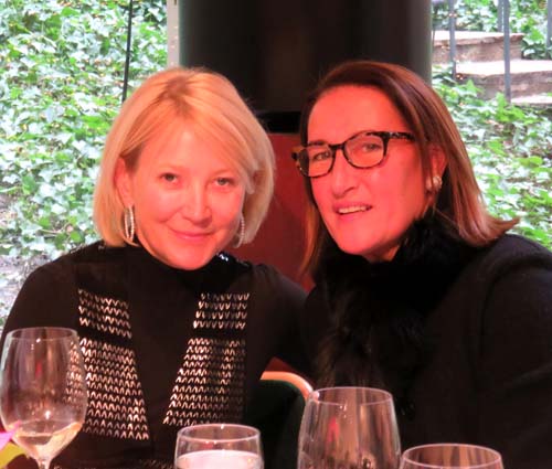 Janna Bullock and Christine Schott.  Photo by:  Joyce Brooks/Blacktiemagazine.com