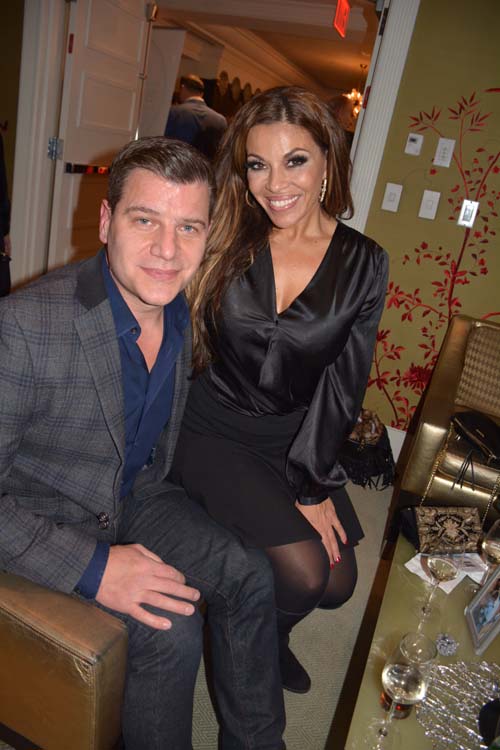 Tom Murro and Delores Catania.  Photo by:  Rose Billings/Blacktiemagazine.com