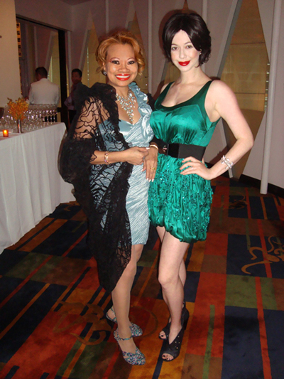 Aurora Aquino and Davina Reichman