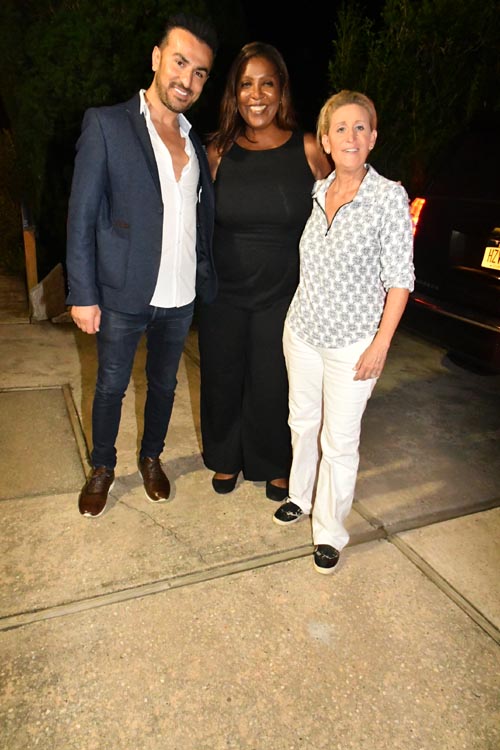 Zach Erdem (75 Main), NY State Attorney General Letitia James, and Judith M. Kasen. Photo by: Rose Billings/Blacktiemagazine.com