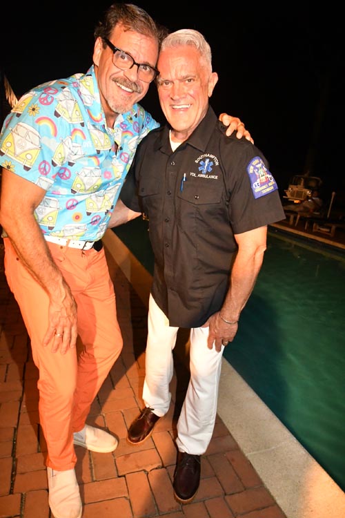 Brian Mott and Jimmy Mack. Photo by: Rose Billings/Blacktiemagazine.com