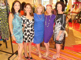 Lucia Hwong Gordon, Jean Shafiroff, Sharon Bush, 