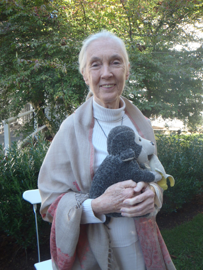 Jane Goodall was at the Hamptons International Filmfest for the premiere of her new movie, "Jane's Journey."