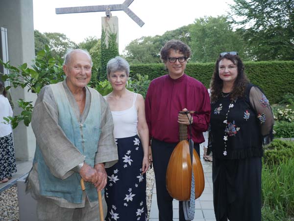 Jack Lenor, Larsen, Marcia Young, Chris Moronghiello,  Gerit Quely. Photo By:  Sabine Dietrich Hindra 