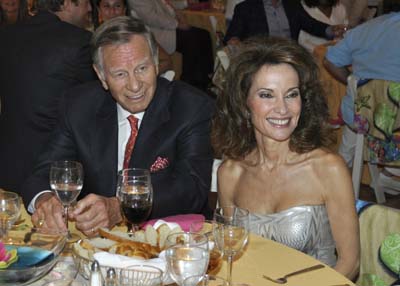 Helmut Huber and  Susan Lucci