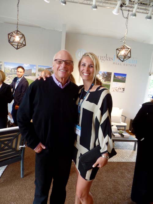 Douglas Elliman's Howard Lorber and Lauren Spiegel.  Photo by:  Katlean de Monchy